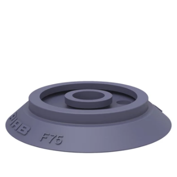 3150131T派亚博吸盘Suction cup F75 HNBR适用于硬纸板、钣金、玻璃和多孔材料等平坦工件-派亚博吸盘派亚博真空发生器