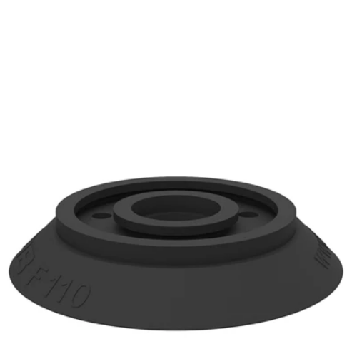 3150038P派亚博吸盘Suction cup F110 Nitrile-PVC with washer适用于硬纸板、钣金、玻璃和多孔材料等平坦工件-派亚博吸盘派亚博真空发生器