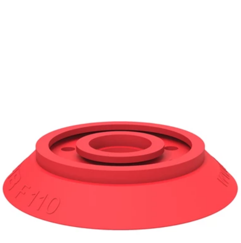 3150038S派亚博吸盘Suction cup F110 Silicone with washer适用于硬纸板、钣金、玻璃和多孔材料等平坦工件-派亚博吸盘派亚博真空发生器