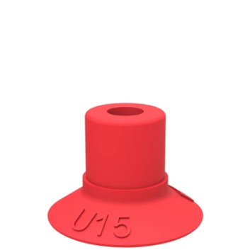 3150118S派亚博吸盘Suction cup U15 Silicone适用于搬运带平整或浅凹表面的工件-派亚博吸盘派亚博真空发生器piab吸盘