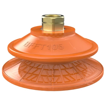 0210575派亚博吸盘Suction cup BFFT105P Polyurethane 60/60/30,3/8寸NPT female with mesh filter-派亚博真空发生器paib吸盘