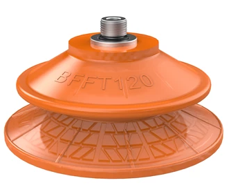 0210585派亚博吸盘Suction cup BFFT120P Polyurethane 60/60/30, G1/4寸male with mesh filter-piab吸盘派亚博真空发生器真空搬运系统真空抓取系统