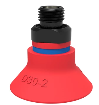 0101249派亚博吸盘Suction cup D30-2 Silicone, G1/8寸male, with mesh filter-派亚博吸盘派亚博真空发生器piab吸盘